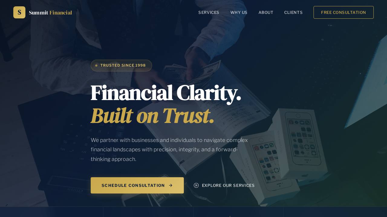 Summit Financial Group website preview