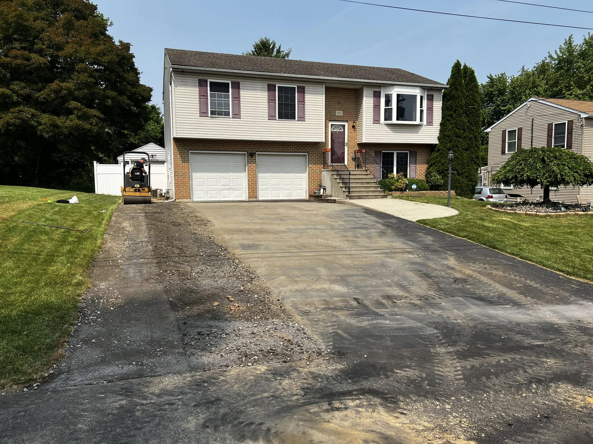 Driveway preparation and grading