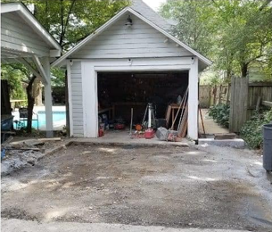 Finished paver patio installation