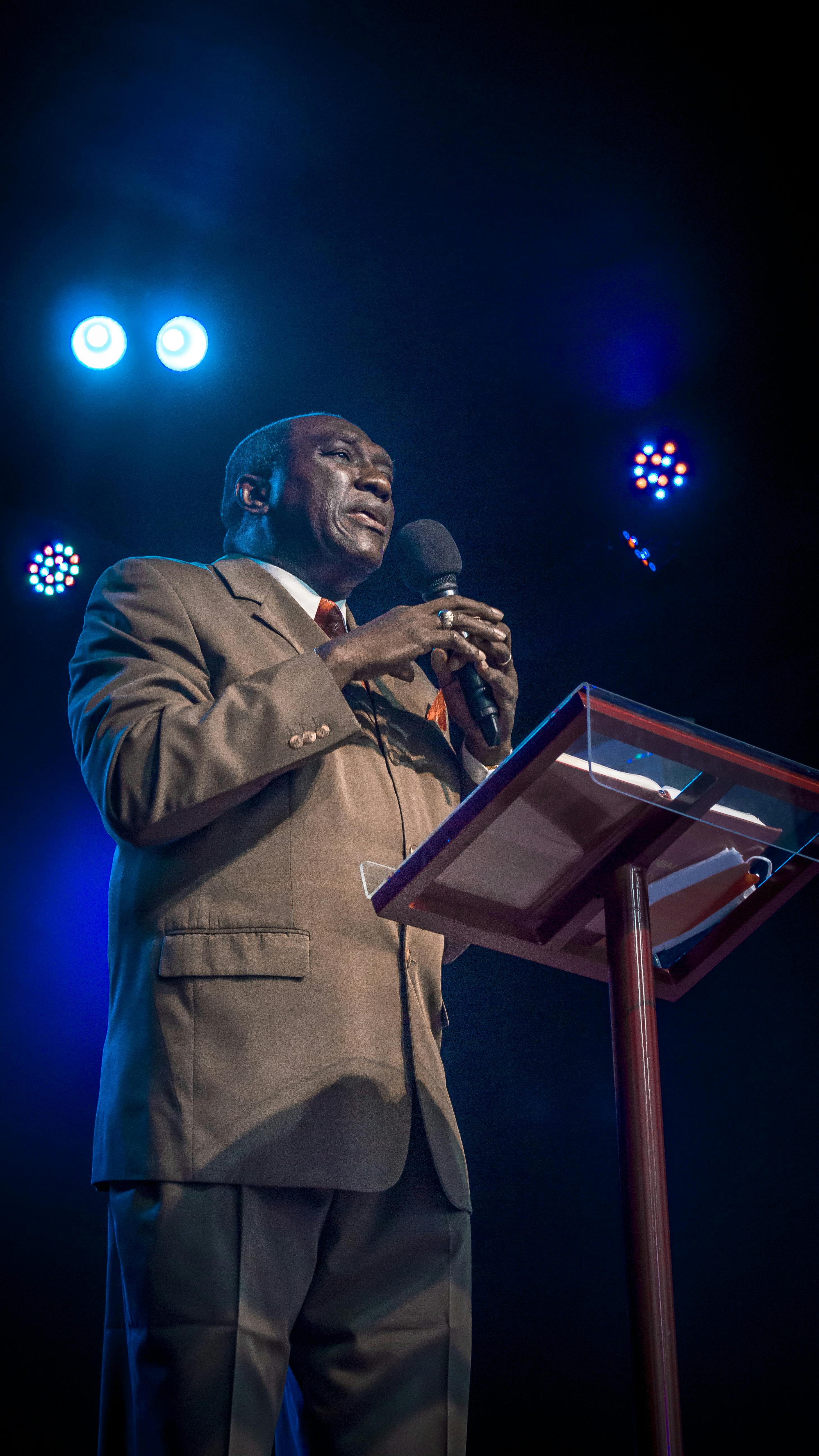 Marcus Cole in a close-up portrait showing confidence and warmth